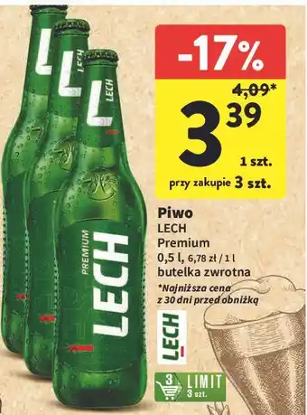 Intermarche Piwo Lech Premium oferta