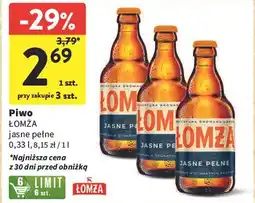 Intermarche Piwo Łomża Jasne Pełne oferta