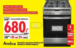 Media Expert Kuchenka gazowo-elektryczna Amica oferta