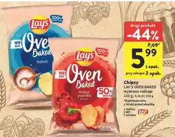 Intermarche Chipsy naturalne solone Lay's Oven Baked (Prosto Z Pieca) oferta
