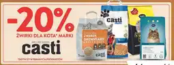 Intermarche Żwirek dla kota drewniany Casti oferta