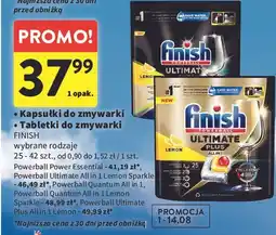 Intermarche Tabletki do zmywarek lemon Finish Ultimate Plus oferta
