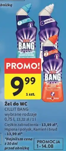 Intermarche Żel do wc Cillit Bang Kamień I Brud oferta