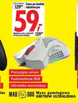 Media Expert Mysz gamingowa Mad Dog oferta