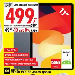 Media Expert Tablet Redmi oferta