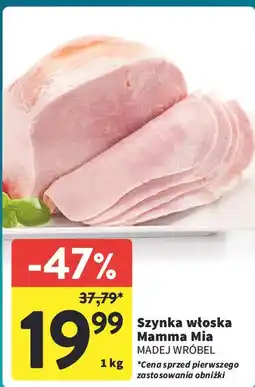 Intermarche Szynka włoska mamma-mia Madej & Wróbel oferta