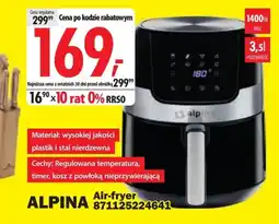 Media Expert Frytkownica Alpina oferta