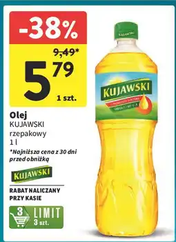 Intermarche Olej rzepakowy Kujawski oferta