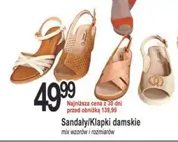 E.Leclerc Klapki damskie oferta