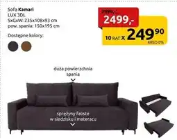 Black Red White Sofa Luxe oferta