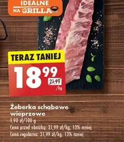 Biedronka Żeberka wieprzowe oferta