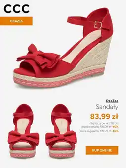 CCC DeeZee Sandały oferta