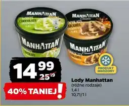 Netto Lody Manhattan, 1,4 l oferta