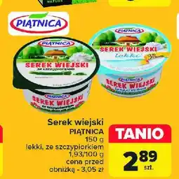 Carrefour Market Serek lekki Piątnica serek wiejski oferta
