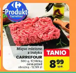 Carrefour Market Mięso mielone z indyka Carrefour oferta