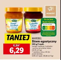 Lidl Dżem mango-marakuja Maribel oferta