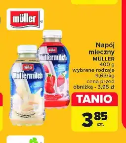 Carrefour Market Napój mleczny biała czekolada i orzech macadamia Mullermilch limited oferta