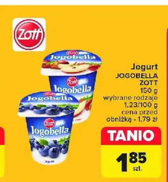 Carrefour Market Jogurt jagoda Zott jogobella oferta