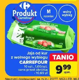 Carrefour Market Jaja kl. m Carrefour classic oferta