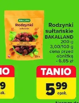 Carrefour Market Rodzynki sułtańskie Bakalland oferta