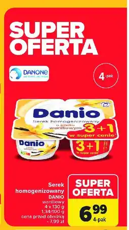 Carrefour Market Serek wanilia Danone danio oferta