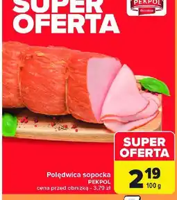 Carrefour Market Polędwica sopocka Pekpol oferta