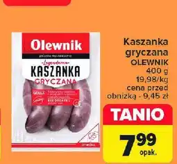 Carrefour Market Kaszanka gryczana Olewnik oferta