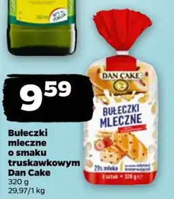 Netto Bułeczki mleczne o smaku truskawkowym Dan Cake, 320 g oferta