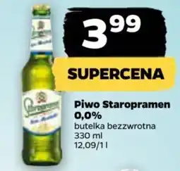 Netto Piwo Staropramen 0,0%, 330 ml oferta