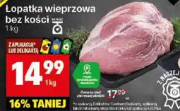 Delikatesy Centrum Łopatka wieprzowa bez kości, 1 kg oferta
