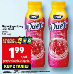 Delikatesy Centrum Napój jogurtowy Jovi Duet, 350 g oferta