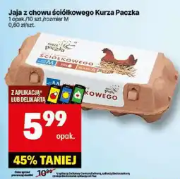 Delikatesy Centrum Jaja z chowu ściółkowego Kurza Paczka, 10 szt. oferta