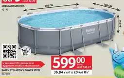 Selgros BASEN STELAŻOWY POWER STEEL oferta