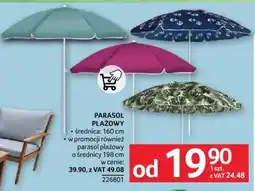 Selgros PARASOL PLAŻOWY oferta