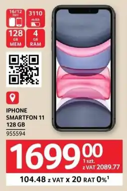 Selgros IPHONE SMARTFON 11, 128 GB oferta