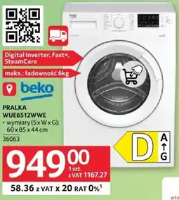 Selgros Beko PRALKA WUE6512WWE oferta