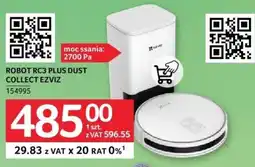 Selgros ROBOT RC3 PLUS DUST COLLECT EZVIZ oferta