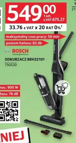 Selgros BOSCH ODKURZACZ BBH32101 oferta