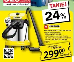 Selgros KÄRCHER ODKURZACZ WD 3 S V-17/4/20KARC oferta