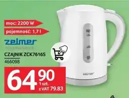 Selgros Zelmer CZAJNIK ZCK7616S oferta