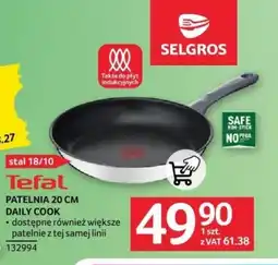 Selgros Tefal PATELNIA 20 CM DAILY COOK oferta