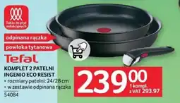 Selgros Tefal KOMPLET 2 PATELNI INGENIO ECO RESIST oferta