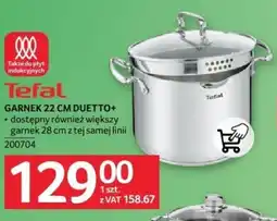 Selgros Tefal GARNEK 22 CM DUETTO+ oferta