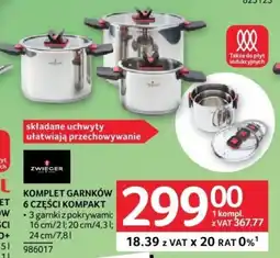 Selgros KOMPLET GARNKÓW 6 CZĘŚCI KOMPAKT oferta
