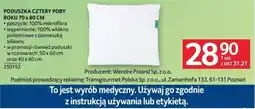 Selgros PODUSZKA CZTERY PORY ROKU 70 x 80 CM oferta
