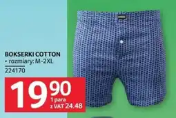 Selgros BOKSERKI COTTON oferta