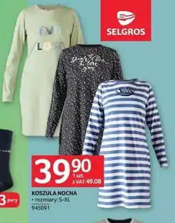 Selgros KOSZULA NOCNA oferta