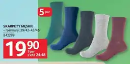 Selgros SKARPETY MĘSKIE oferta