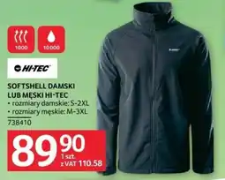 Selgros SOFTSHELL DAMSKI LUB MĘSKI HI-TEC oferta