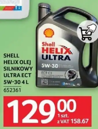 Selgros SHELL HELIX OLEJ SILNIKOWY ULTRA ECT 5W-30, 4 L oferta